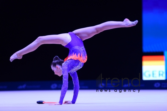 AGF Junior Trophy International Tournament kicks off in Baku. Azerbaijan Baku april 23 2018 