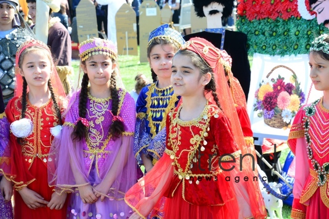 Reading day held at Heydar Aliyev Center’s park. Azerbaijan, Baku, april 26 , 2018
