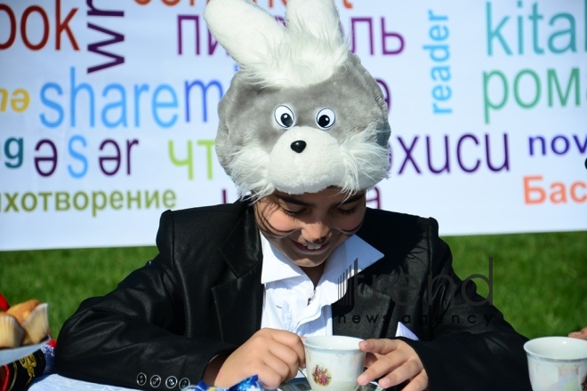 В Парке Центра Гейдара Алиева прошел грандиозный праздник "День чтения". Азербайджан, Баку, 26 апреля, 2018