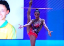 В Баку прошла церемония открытия Кубка мира по художественной гимнастике.