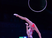 Baku hosts solemn opening ceremony of FIG World Cup in Rhythmic Gymnastics.