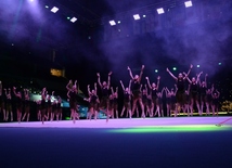 В Баку прошла церемония открытия Кубка мира по художественной гимнастике.