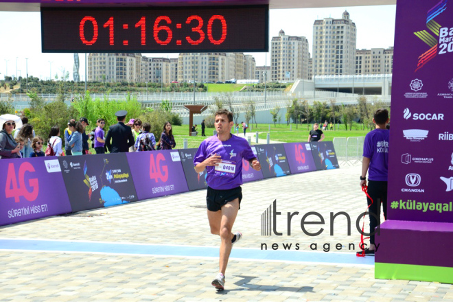 Baku Marathon 2018 Azerbaijan, Baku, may 13. 2018
