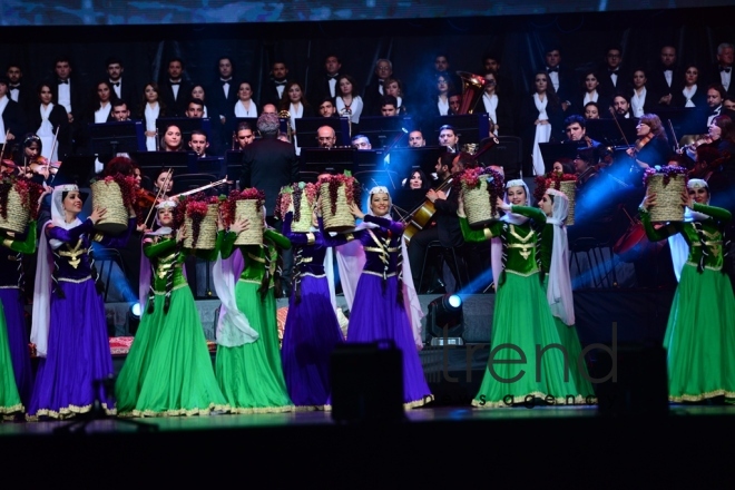 Сoncert dedicated to 100th anniversary of Azerbaijan Democratic Republic Azerbaijan, Baku, may 28 , 2018
