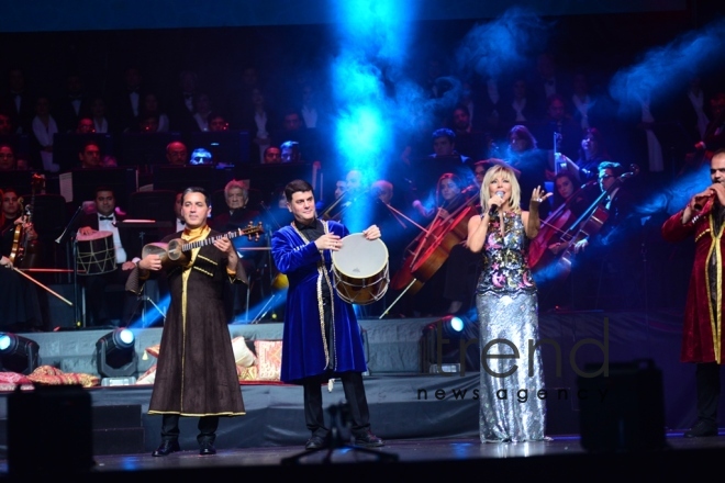 Сoncert dedicated to 100th anniversary of Azerbaijan Democratic Republic Azerbaijan, Baku, may 28 , 2018
