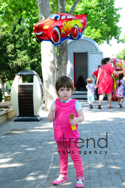1 июня - Международный день защиты детей Азербайджан. Баку. 1 июня 2018 