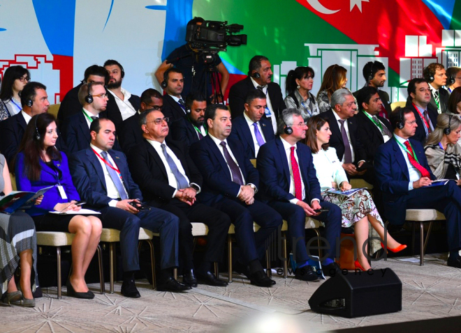 The Baku Summit of the Alliance of Conservatives and Reformists in Europe  Azerbaijan, Baku,June 9 2018
