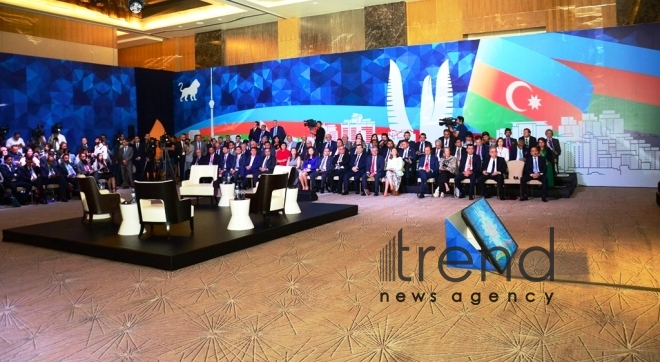 The Baku Summit of the Alliance of Conservatives and Reformists in Europe  Azerbaijan, Baku,June 9 2018
