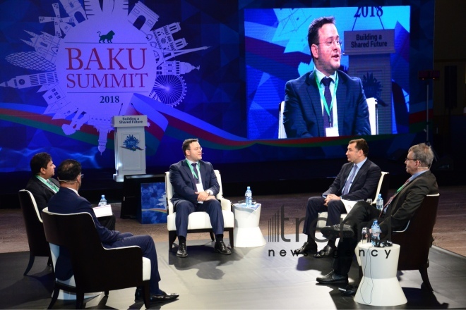 The Baku Summit of the Alliance of Conservatives and Reformists in Europe  Azerbaijan, Baku,June 9 2018
