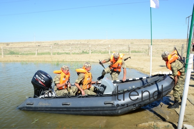 Engineering-sapper troops of Azerbaijan’s Armed Forces hold exercises  Azerbaijan, Baku, 22 June 2018
