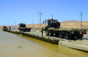 Engineering-sapper troops of Azerbaijan’s Armed Forces hold exercises  Azerbaijan, Baku, 22 June 2018
