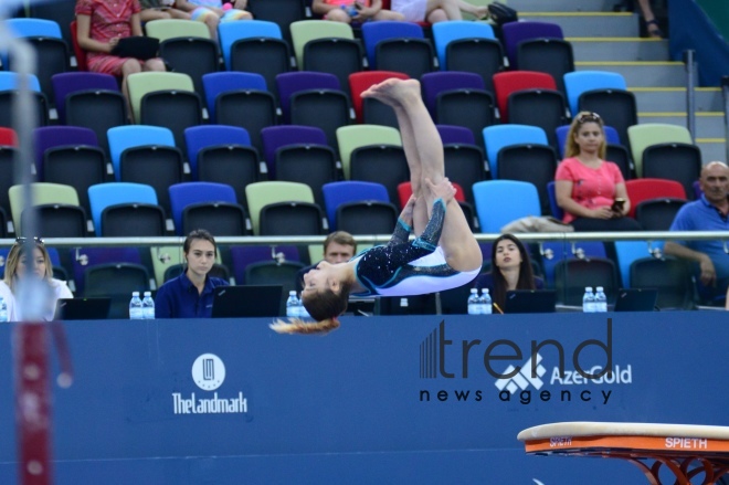 İdman gimnastikası üzrə 25-ci Azərbaycan birinciliyi və Bakı çempionatına start verilib. Azərbaycan Bakı, 29 iyun , 2018
