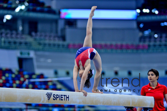 İdman gimnastikası üzrə 25-ci Azərbaycan birinciliyi və Bakı çempionatına start verilib. Azərbaycan Bakı, 29 iyun , 2018
