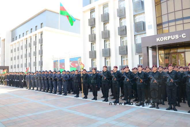 2 июля в Азербайджане отмечается День Полиции. Азербайджан. Баку. 2 июля 2018 