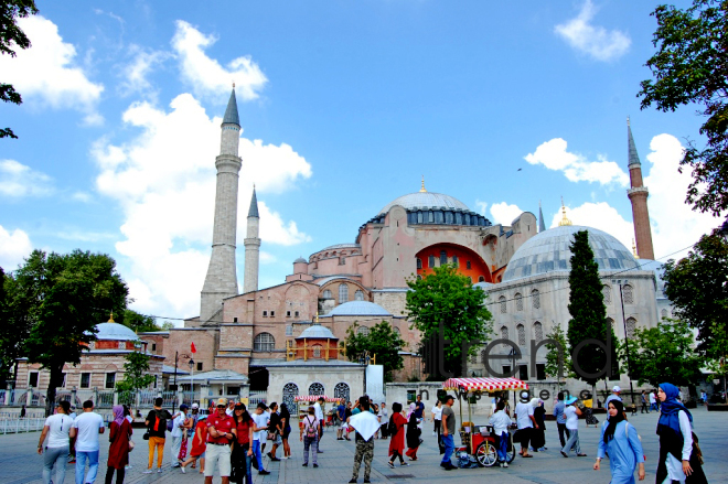 Istanbulda bir gün. Türkiyə, Istanbul , 11 avqust , 2018