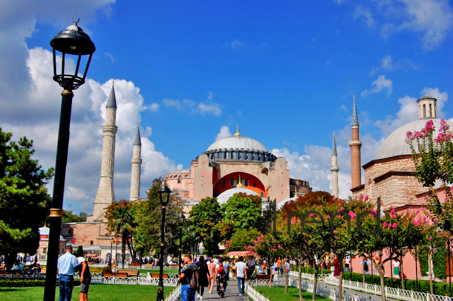 Istanbulda bir gün. Türkiyə, Istanbul , 11 avqust , 2018