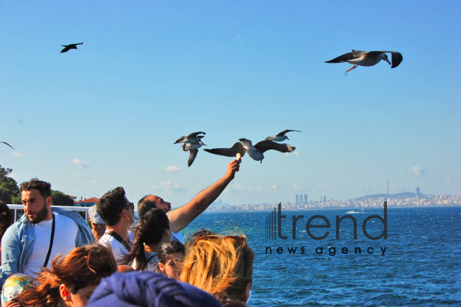 Istanbulda bir gün. Türkiyə, Istanbul , 11 avqust , 2018