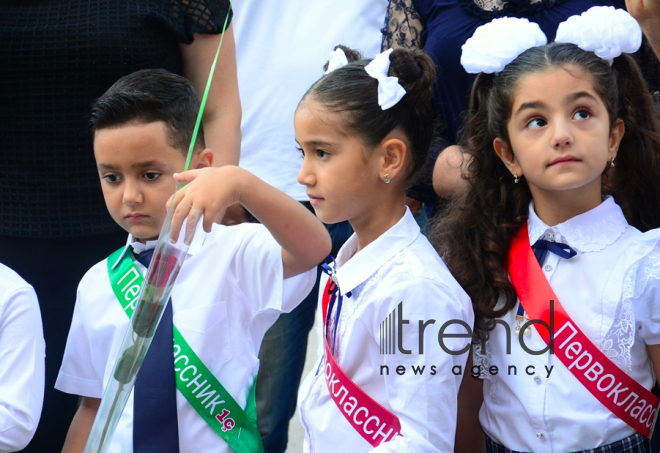 Azerbaijan marks Knowledge Day.  Azerbaijan, Baku,  September 15  2018