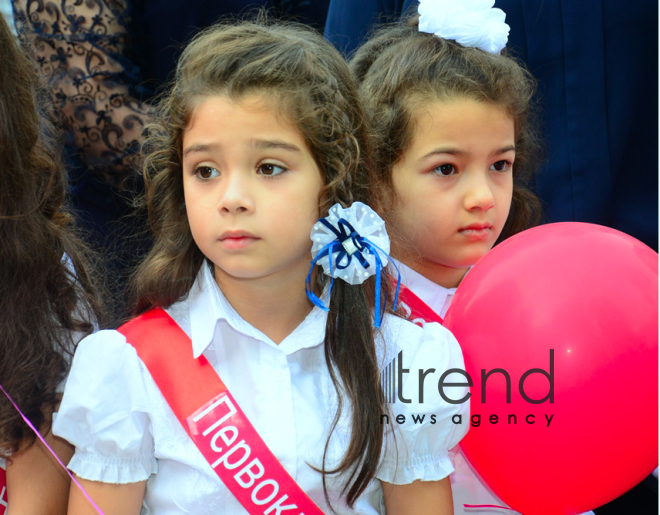 Azerbaijan marks Knowledge Day.  Azerbaijan, Baku,  September 15  2018