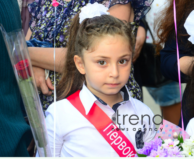 Azerbaijan marks Knowledge Day.  Azerbaijan, Baku,  September 15  2018