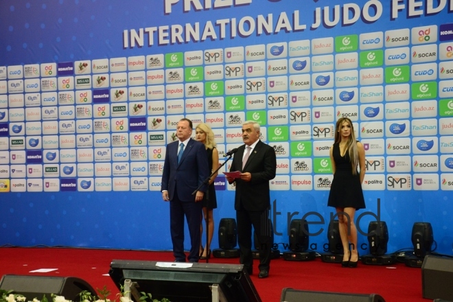 Baku hosts opening ceremony of 2018 World Judo Championships.Azerbaijan, Baku, September 21 , 2018
