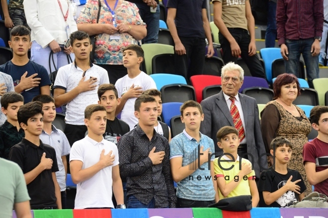 Baku hosts opening ceremony of 2018 World Judo Championships.Azerbaijan, Baku, September 21 , 2018
