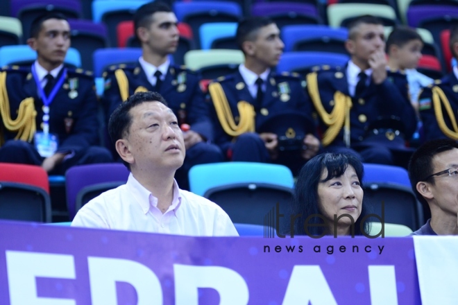 Baku hosts opening ceremony of 2018 World Judo Championships.Azerbaijan, Baku, September 21 , 2018
