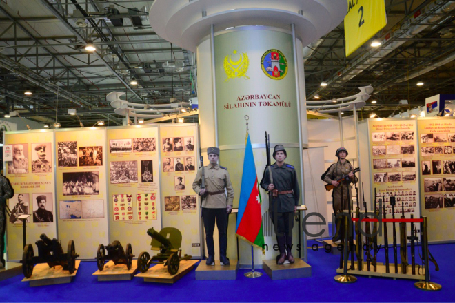 В Баку открылась третья Азербайджанская международная оборонная выставка ADEX-2018. Азербайджан, Баку, 25 сентября 2018