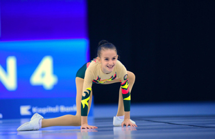 The 4th open Azerbaijan and  Baku Aerobic Gymnastics Championships kick off in Baku. Azerbaijan, Baku, october 6 , 2018