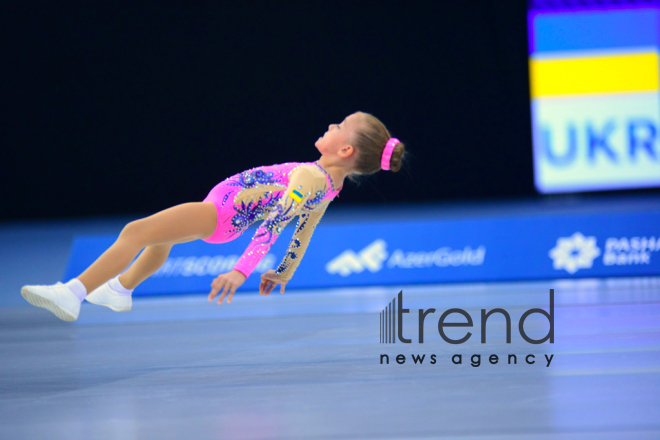 Best moments of 4th Open Azerbaijan and Baku Aerobic Gymnastics Championships .Azerbaijan. Baku.  october 8  2018