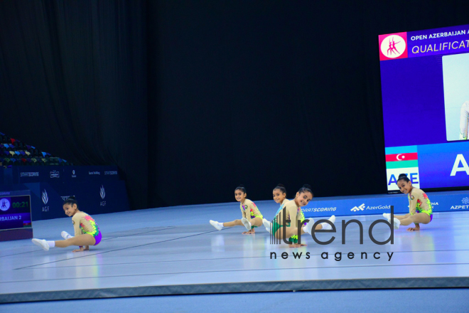 Best moments of 4th Open Azerbaijan and Baku Aerobic Gymnastics Championships .Azerbaijan. Baku.  october 8  2018