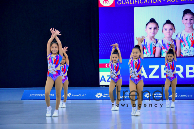 Best moments of 4th Open Azerbaijan and Baku Aerobic Gymnastics Championships .Azerbaijan. Baku.  october 8  2018