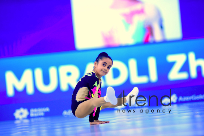 Best moments of 4th Open Azerbaijan and Baku Aerobic Gymnastics Championships .Azerbaijan. Baku.  october 8  2018