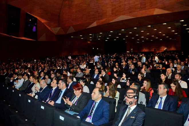 Azerbaijan presents its national tourism brand.Azerbaijan, Baku, October 18, 2018
