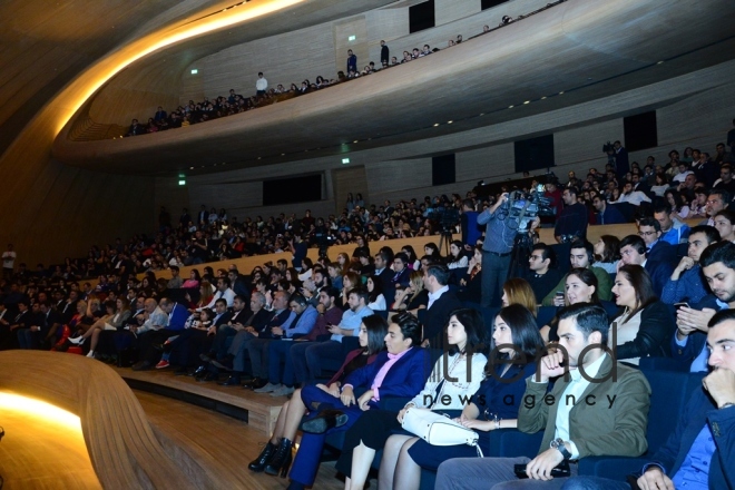 Global Influencer Day kicks off at Heydar Aliyev Center. Azerbaijan, Baku, October 27 , 2018
