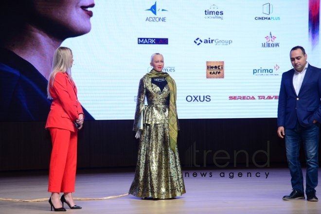 Global Influencer Day открылся в Центре Гейдара Алиева. Азербайджан, Баку 27 октября 2018
