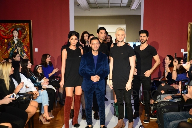 Azerbaijan Fashion Week Moda həftəsinin açılışı. Azərbaycan. Bakı 1 noyabr.  2018