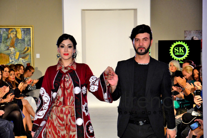 Azerbaijan Fashion Week Moda həftəsinin açılışı. Azərbaycan. Bakı 1 noyabr.  2018