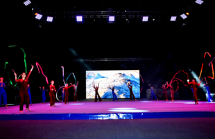 Baku hosts opening ceremony of FIG Acrobatic Gymnastics World Cup. Azerbaijan Baku 17 november 2018