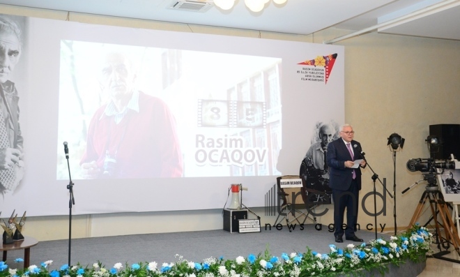 Sheki hosts ceremony of awarding winners of film and photo contest in honor of Rasim Ojagov’s 85th anniversary. Azerbaijan Sheki 24 november 2018
