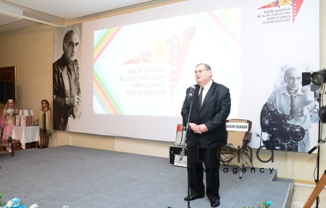 Sheki hosts ceremony of awarding winners of film and photo contest in honor of Rasim Ojagov’s 85th anniversary. Azerbaijan Sheki 24 november 2018
