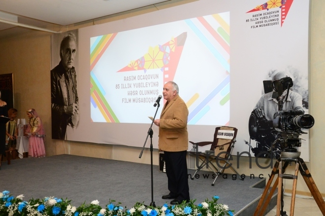 Sheki hosts ceremony of awarding winners of film and photo contest in honor of Rasim Ojagov’s 85th anniversary. Azerbaijan Sheki 24 november 2018
