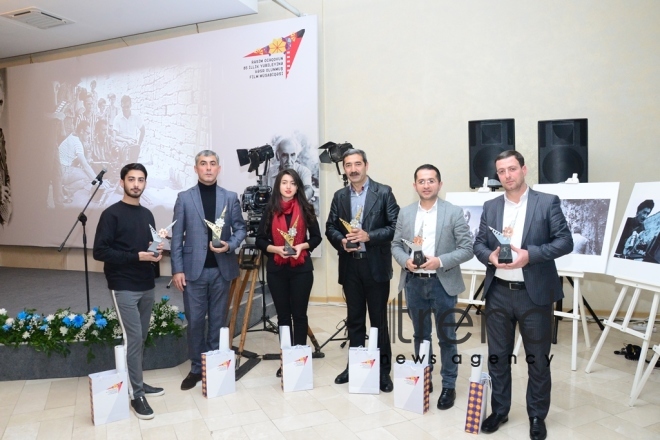 Sheki hosts ceremony of awarding winners of film and photo contest in honor of Rasim Ojagov’s 85th anniversary. Azerbaijan Sheki 24 november 2018
