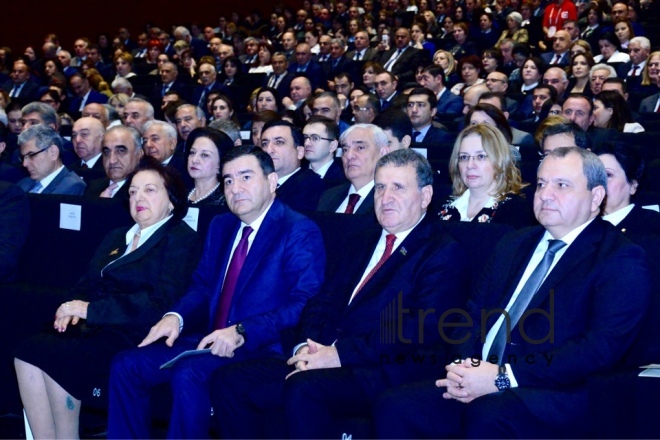 The XV Congress of Azerbaijani teachers. Azerbaijan Baku 28 november 2018
