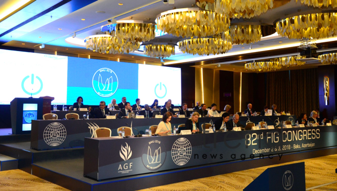 The 82nd Congress of the International Gymnastics Federation (FIG) kicked off in Baku. Azerbaijan Baku 2 December 2018