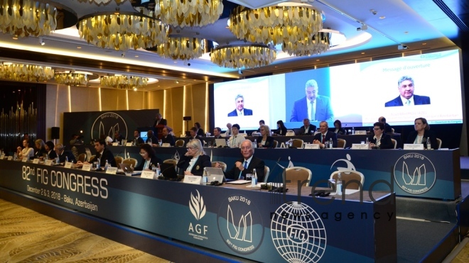 The 82nd Congress of the International Gymnastics Federation (FIG) kicked off in Baku. Azerbaijan Baku 2 December 2018