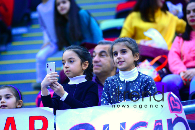 Best moments of 25th Azerbaijan Championship in Rhythmic Gymnastics in Baku. Azerbaijan Baku 10 December 2018
