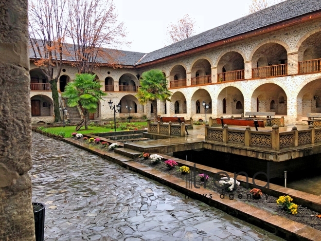 Fascinating view from Azerbaijan’s Sheki.Azerbaijan Sheki 17 December 2018