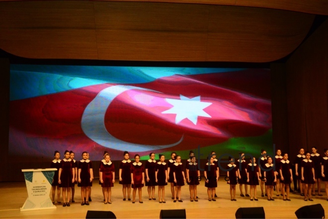 II Congress of Azerbaijani students. Azerbaijan Baku 21 December 2018