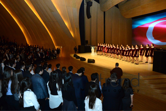 II Congress of Azerbaijani students. Azerbaijan Baku 21 December 2018